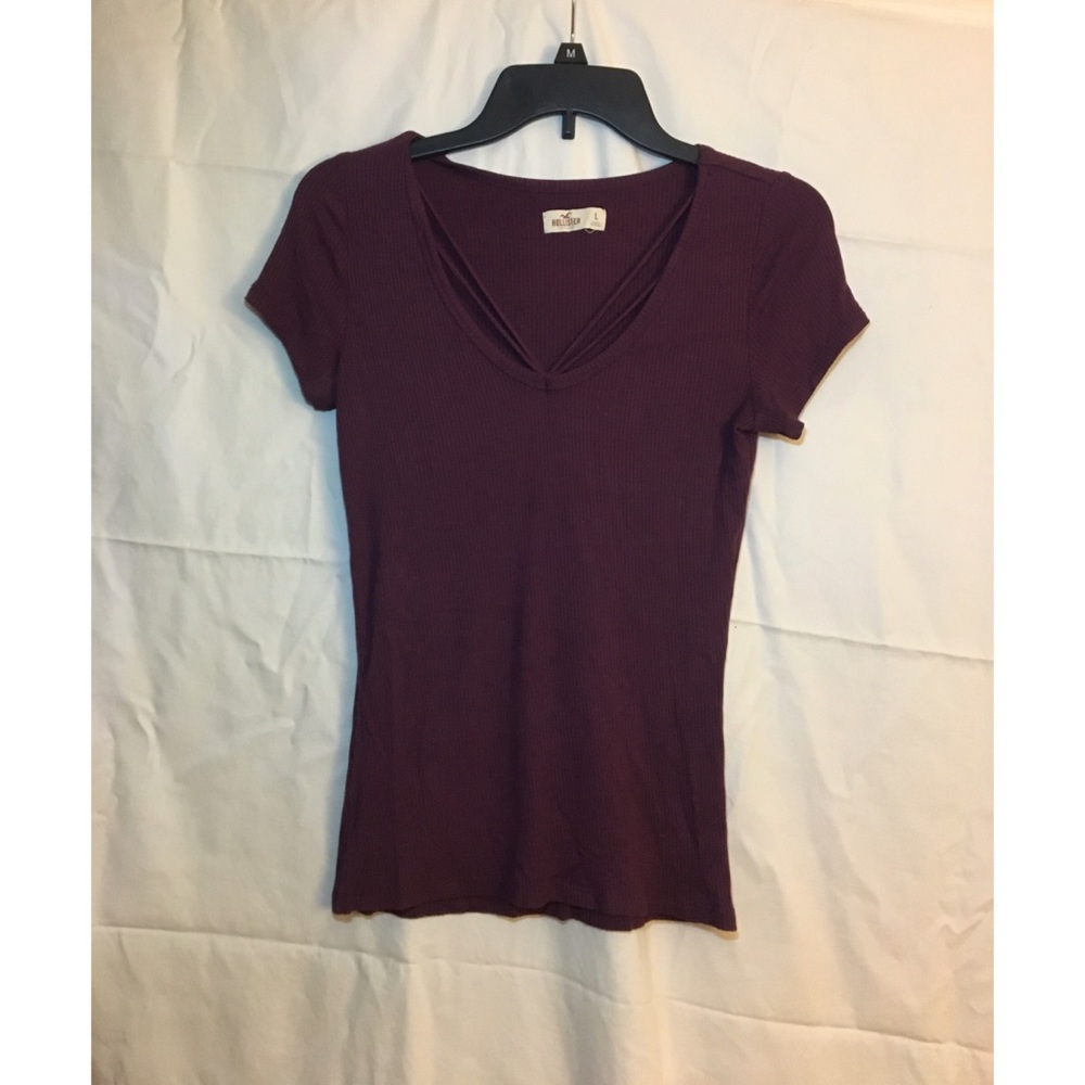 Hollister purple tee